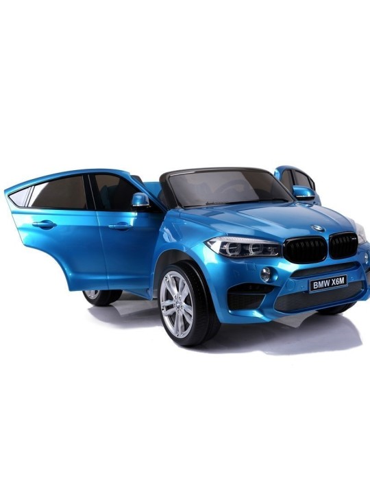 Laste Elektriauto NOWE BMW X6M Sinine Lakitud