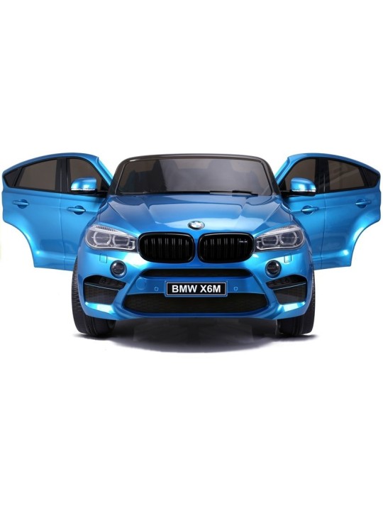 Laste Elektriauto NOWE BMW X6M Sinine Lakitud