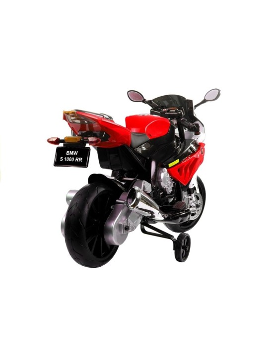 Elektriline Mootorratas Lastele BMW S1000RR Punane