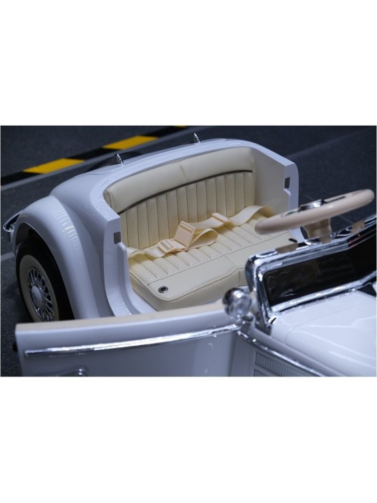 Laste Elektriauto Mercedes 540K Valge