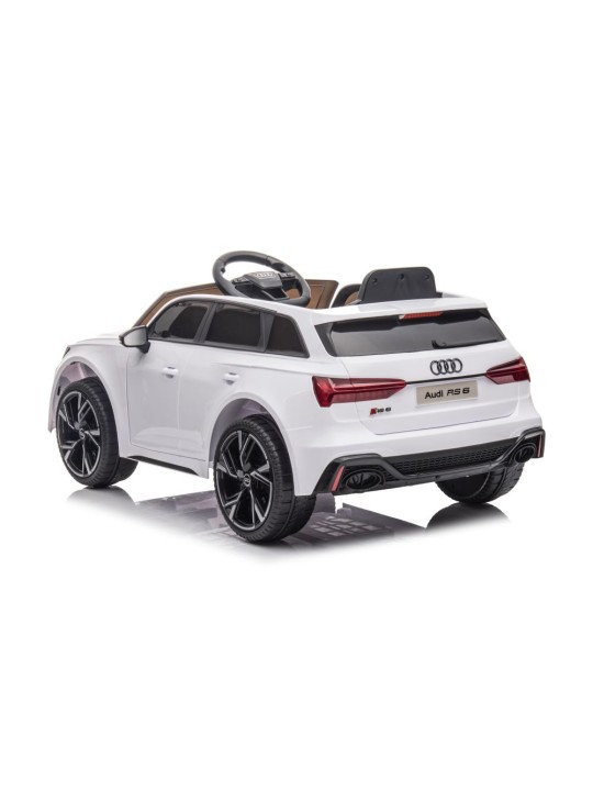 Laste Elektriauto Audi RS6 BRD-2118 Valge