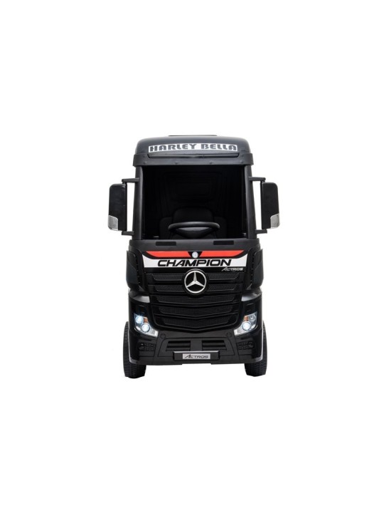 Laste Elektriauto Mercedes Actros Must