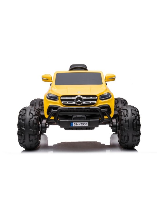 Laste Elektriauto DK-MT950 Kollane Lakitud