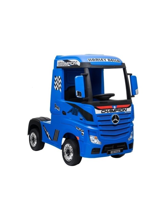 Laste Elektriauto Mercedes Actros Sinine