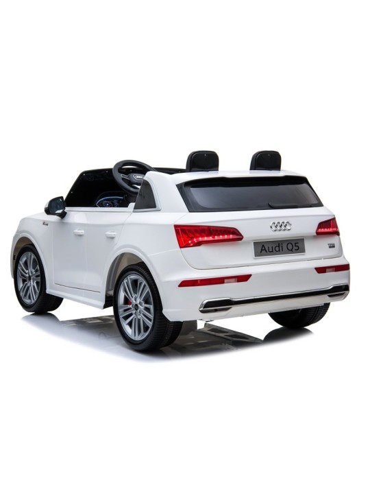 Audi Q5 2-istekohaga Valge Laste Elektriauto
