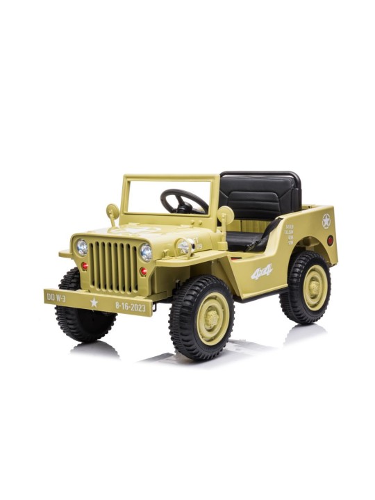 Laste Elektriauto JH-103 Khaki 4x4