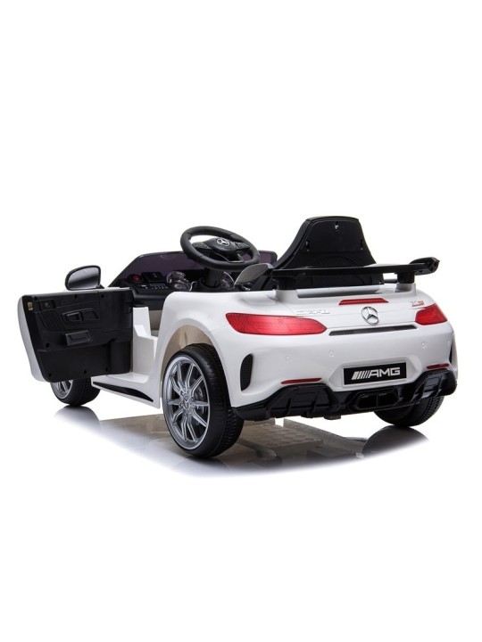 Mercedes GTR Laste Elektriauto Valge