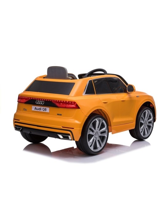 Laste Elektriauto Audi Q8 JJ2066 Kollane Lakitud