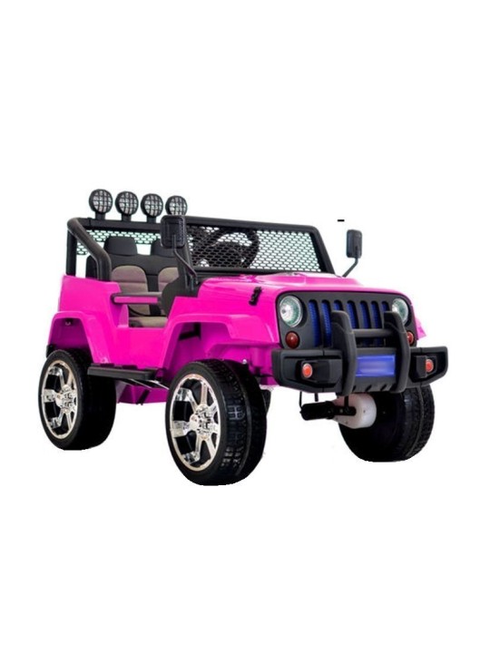 Laste Elektriauto S2388 Jeep Roosa 4x45W
