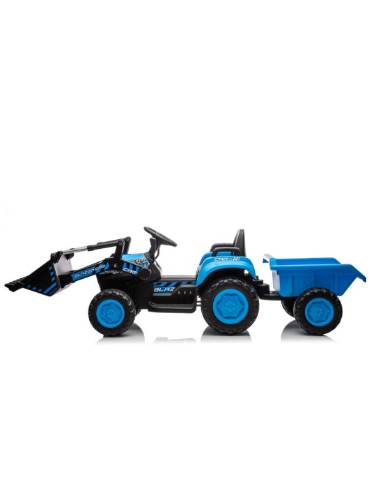 Elektriline Traktor LasteleZ Łyżką BW-X002A Sinine