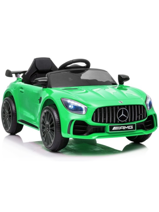 Laste Elektriauto Mercedes AMG GT R Roheline