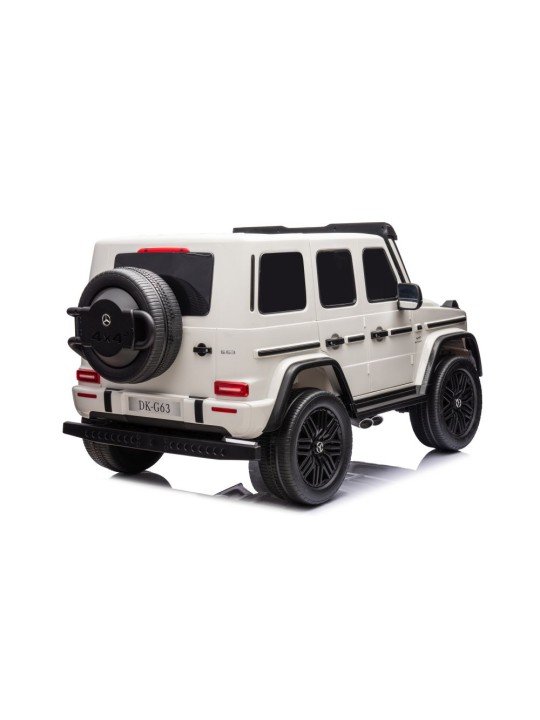 Laste Elektriauto Mercedes G63 XXL Valge 4x4