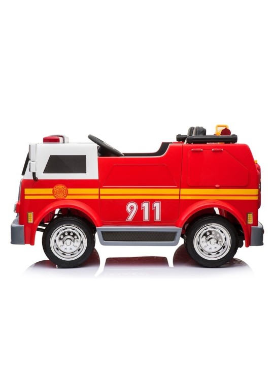 Fire Truck Punane Laste Elektriauto