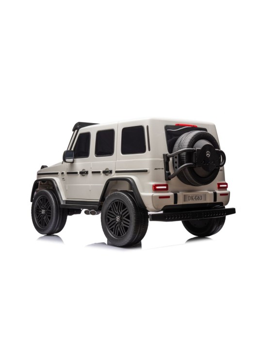 Laste Elektriauto Mercedes G63 XXL Valge 4x4