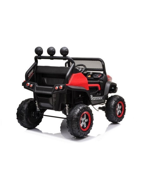 Elektriline pealeistutav Mercedes Unimog S Punane