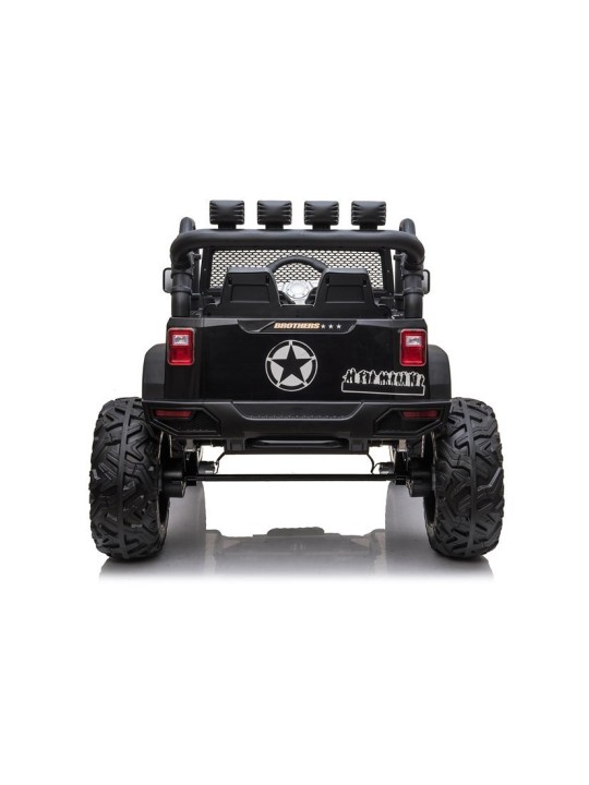 Jeep JC666 Laste Elektriauto Must Värvitud