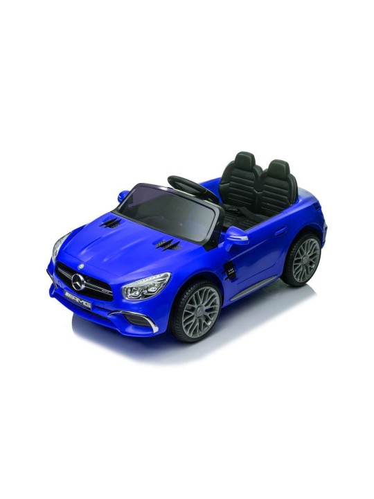 Laste Elektriauto Mercedes SL65 S Sinine LacquePunane LCD