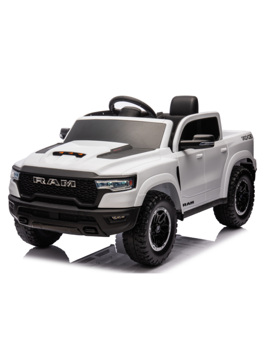 Elektriauto Lastele ZB618 Dodge Ram Valge