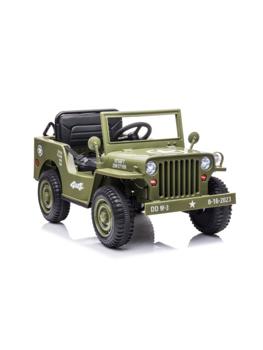 Laste Elektriauto JH-103 Olive Roheline 4x4