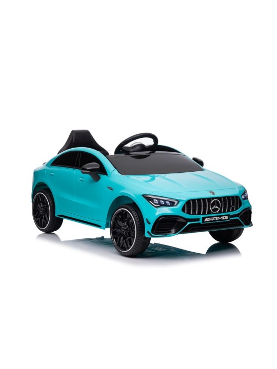 Laste Elektriauto Mercedes CLA 45s AMG Turquoise 4x4