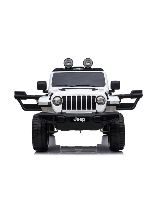 Elektriline pealeistutav Jeep Rubicon 4x4 Valge