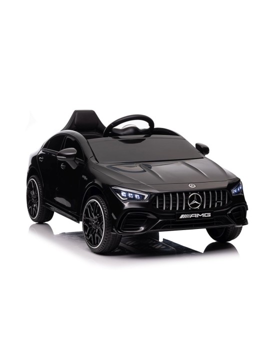 Laste Elektriauto Mercedes CLA 45s AMG Must Värvitud 4x4