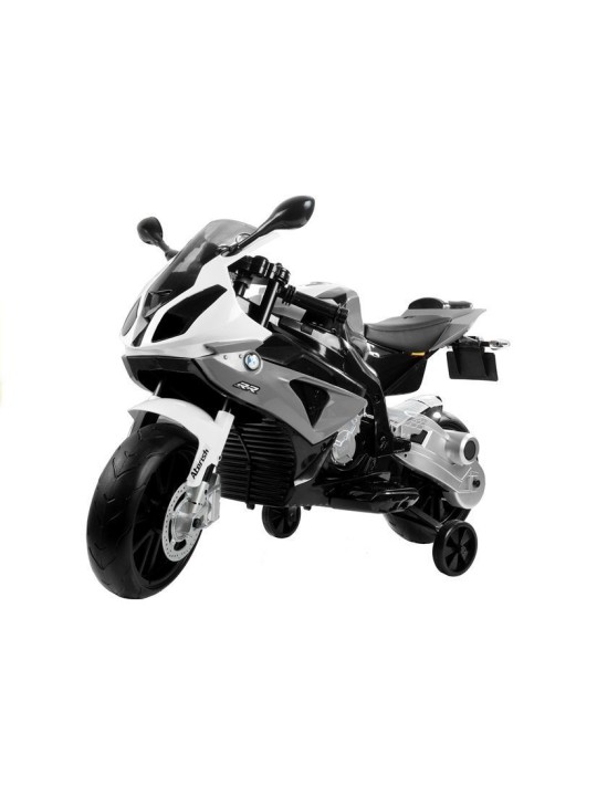 Elektriline Mootorratas Lastele BMW S1000RR Hõbedane