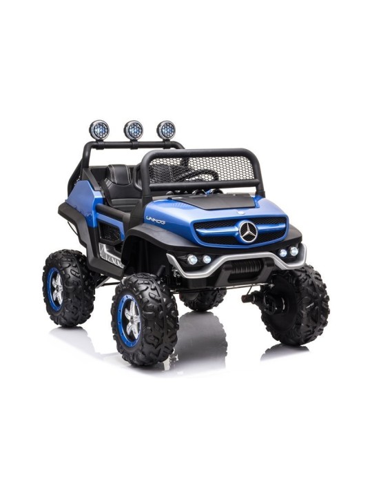 Laste Elektriauto  Mercedes Unimog S Värvitud Sinine