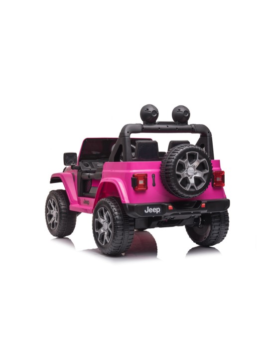 Elektriline pealeistutav Jeep Wrangler Rubicon DK-JWR555 Roosa