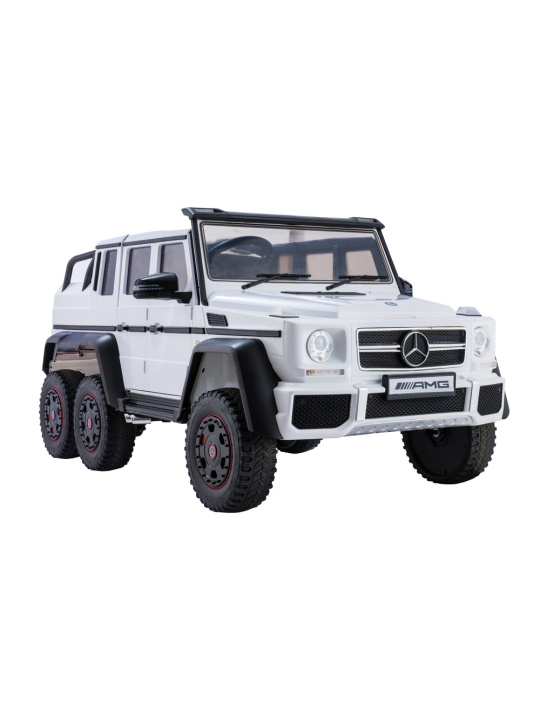 Laste Elektriauto Mercedes G63 6x4 24V Valge