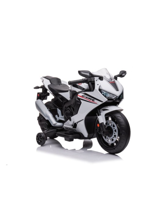 Elektriline Mootorratas Lastele Honda CBR 1000RR Valge