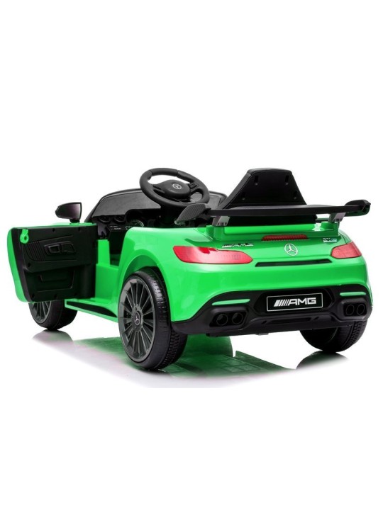 Laste Elektriauto Mercedes AMG GT R Roheline