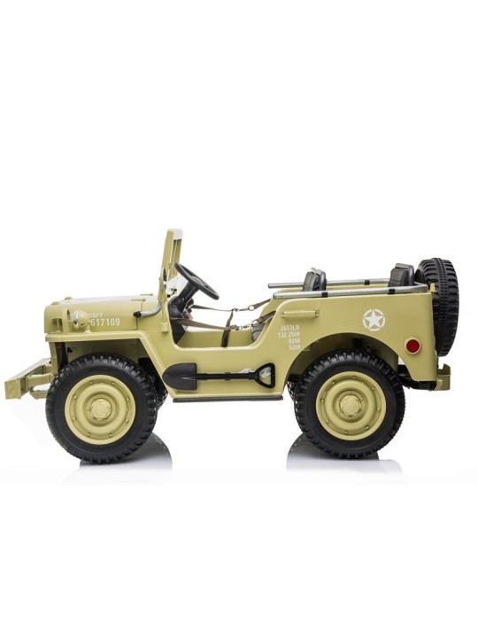 Laste Elektriauto JH101 Khaki