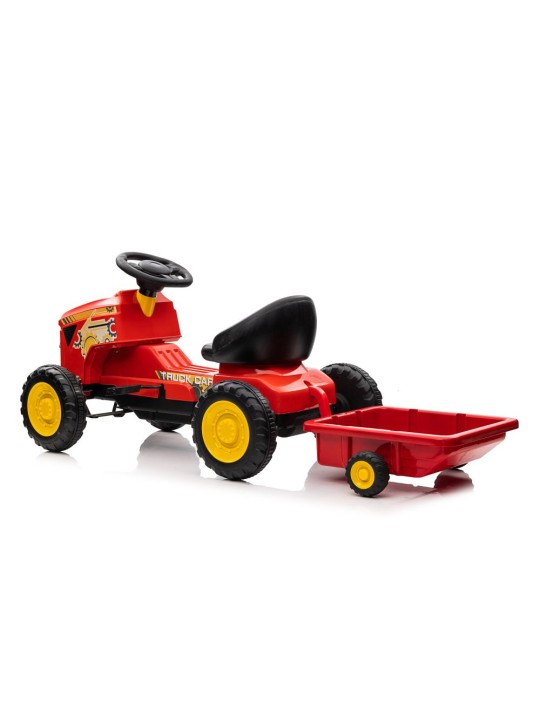 Traktor lastele G206 Punane