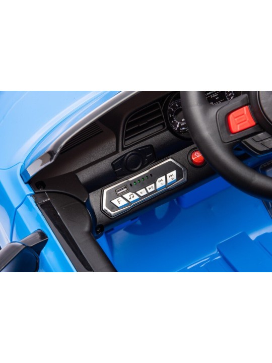 Laste Elektriauto Ford Mustang GT500 Shelby Sinine