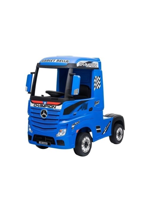 Laste Elektriauto Mercedes Actros Sinine