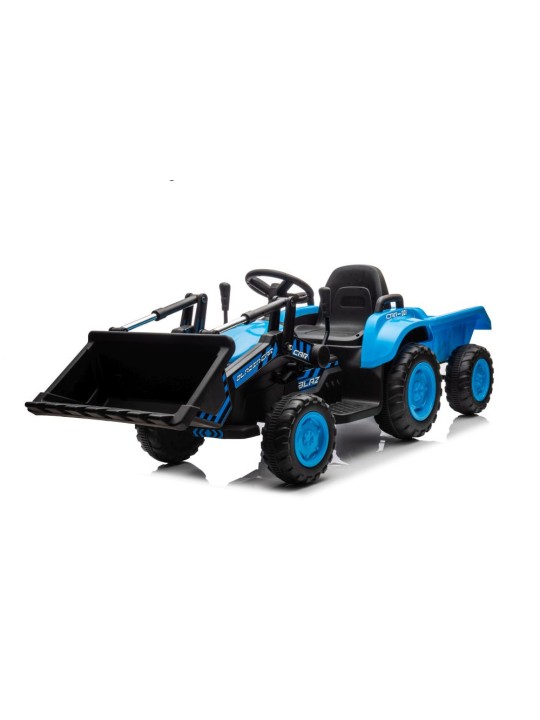 Elektriline Traktor LasteleZ Łyżką BW-X002A Sinine