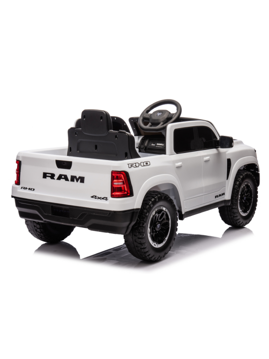 Elektriauto Lastele ZB618 Dodge Ram Valge