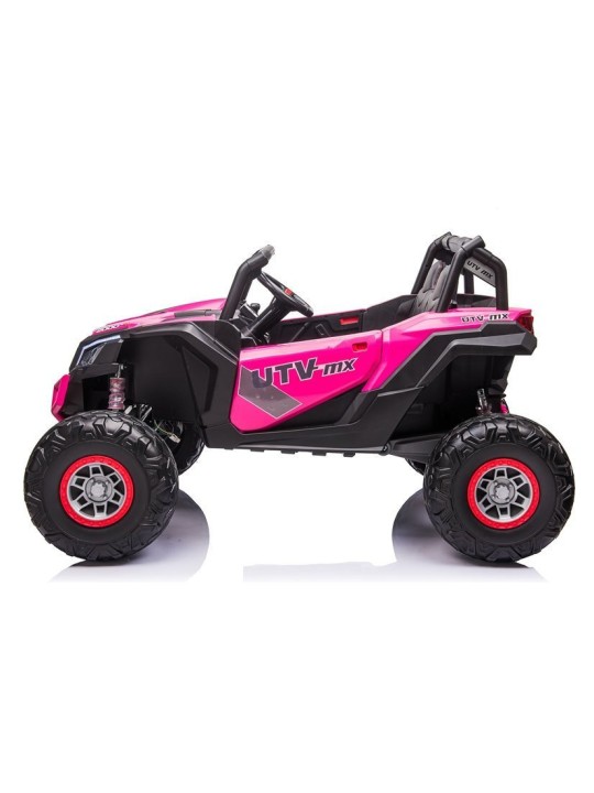 Laste Elektriauto Buggy UTV-MX  Roosa