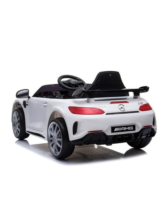 Mercedes GTR Laste Elektriauto Valge