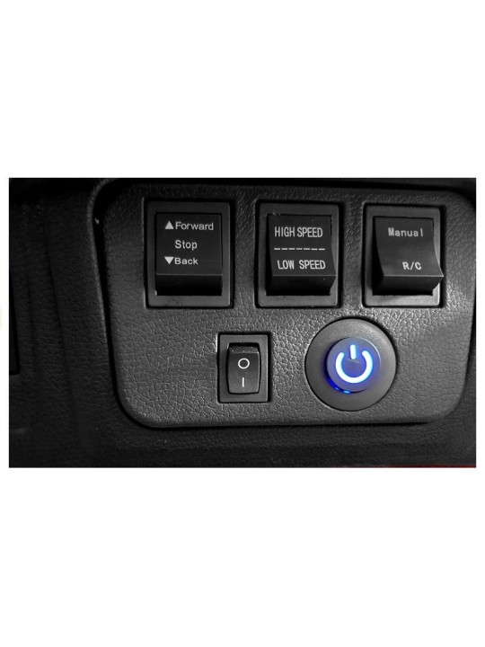 Jeep HP012 Laste Elektriauto Must