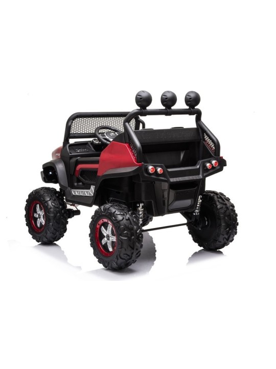 Elektriline pealeistutav Mercedes Unimog S Värvitud Punane
