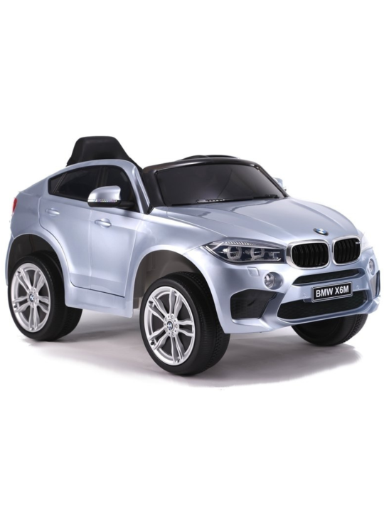 Laste Elektriauto BMW X6 Hõbedane Lakitud