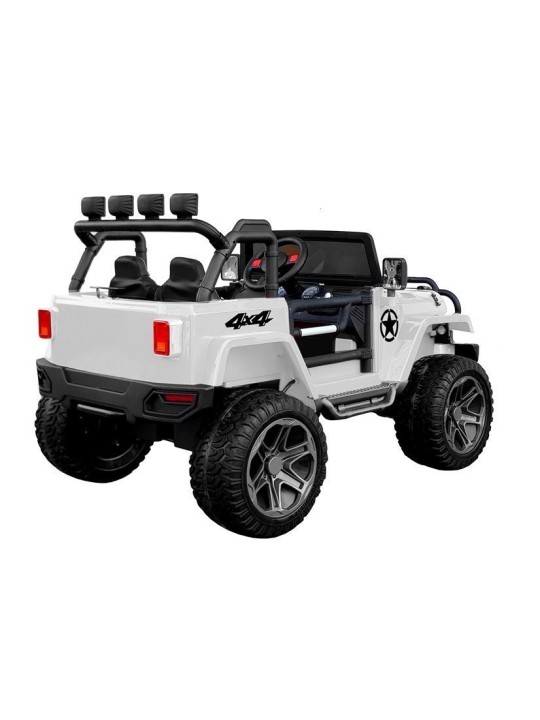 Laste Elektriauto WXE-1688 4x4 Valge