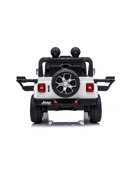 Elektriline pealeistutav Jeep Rubicon 4x4 Valge