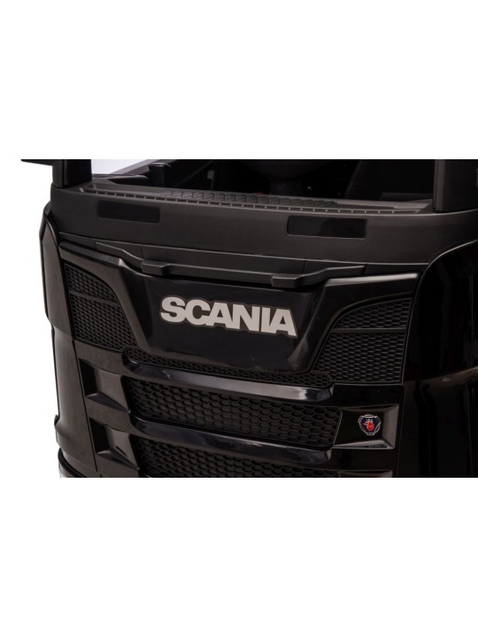 Scania 500R HL698 Elektriauto Lastele Must Värvitud 4x4