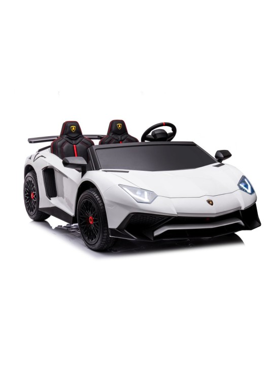 Laste Elektriauto Lamborghini XXL A8803 Valge 24V