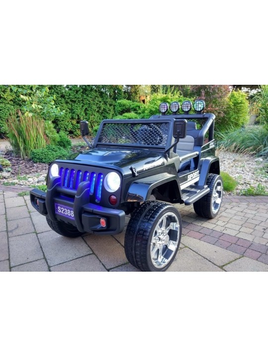 Laste Elektriauto S2388 Jeep Must 4x45W