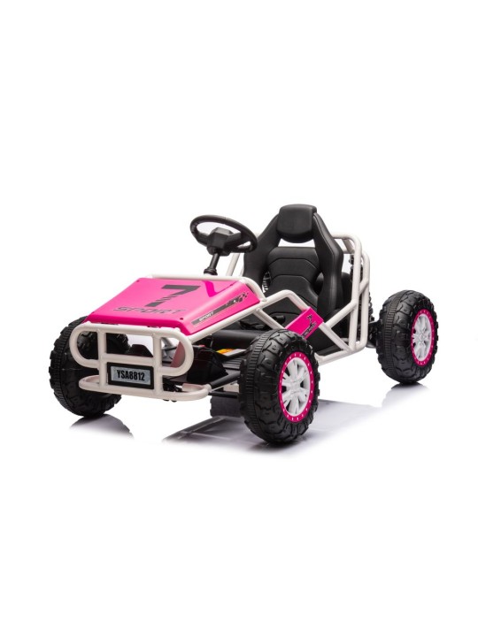 Elektriline Buggy Lastele A8812 Roosa 24V
