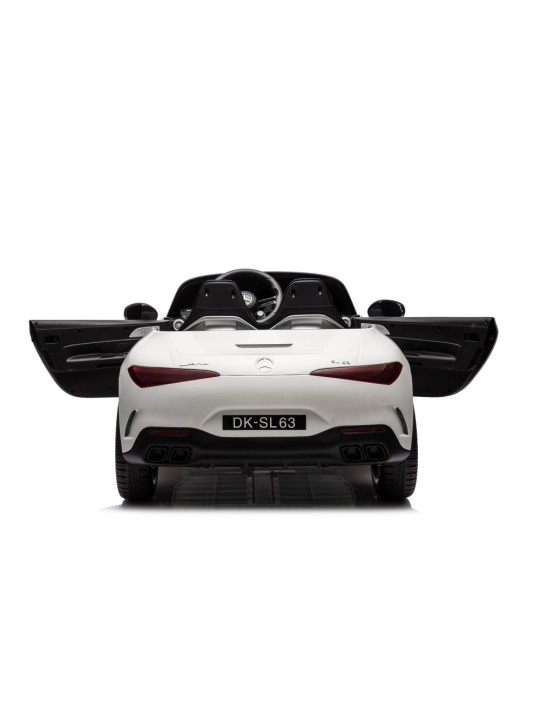 Mercedes AMG SL63 Laste Elektriauto Valge